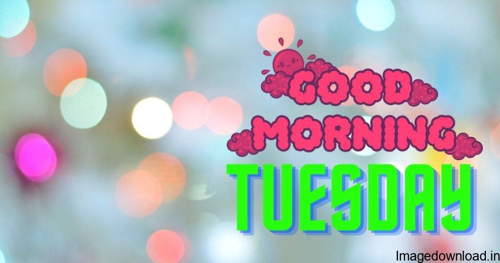 Today we are going to share good morning tuesday images with you ... which you can easily download and share with your friends, relatives, and your loved ones .... Hope this good morning tuesday images will give you would love it thanks.....