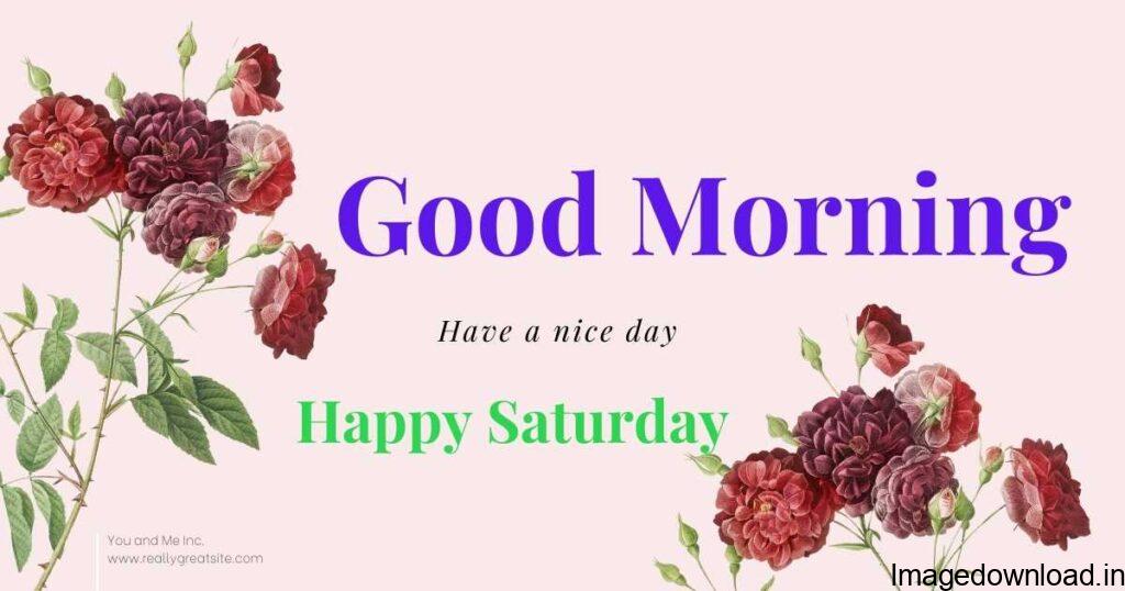 This Saturday morning, I pray that you will be blessed with good health ... I wish you a happy new day and pray that God will take away your ...