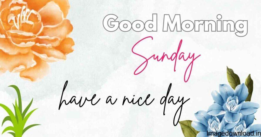 Enjoy every moment being happy and spreading good with everyone. May peace and love prevail this Sunday, and may God's blessings lead you to a beautiful Monday.