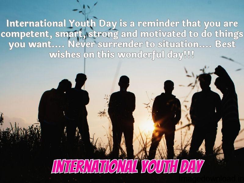  The youth of today are the leaders of tomorrow. I was wishing all the young people out there a happy Youth Day! The future is in your hands. I ... 
